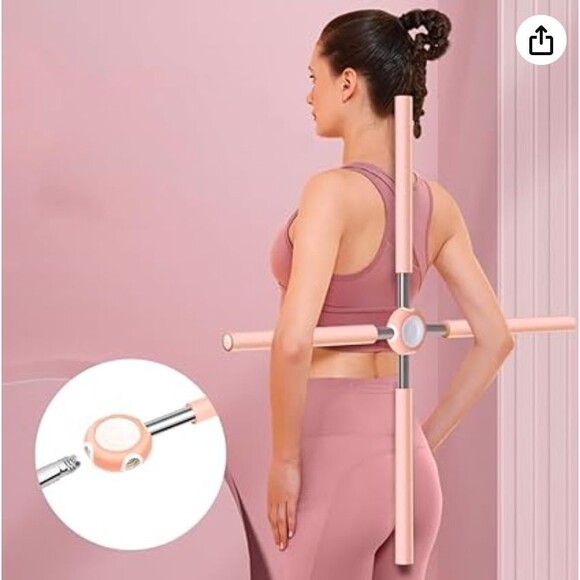 Posture Correcter and Back Straightener Yoga Sticks for Adults and Kids - Picture 2 of 5